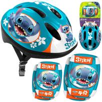 Reguliuojamas apsaugos komplektas S Šalmas + apsaugos Disney STITCH SP0841