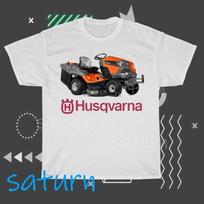 Husqvarna Traktoriaus Logotipo Marškinėliai Juokingi Dydis S iki 5XL 4XL