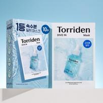 Torriden Dive-In Hyaluronic Acid Mask 20 Sheets – Deep Hydration & Soothing Sheet Mask Pack