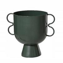 Metalinis vazono dangtis 19x13,5x17cm Dekoratyvinis, 19x13.5x17 cm