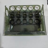 Didelės Talpos Plastikinis Šaldytuvo Kiaušinių Laikiklis , Žalia