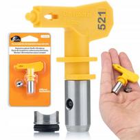 Dažymo antgalis Rosfix Ultra Spray 521 – Purškimo plotis 25 cm, Atsparus tirpikliams, Skylė 0.021''