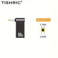 TISHRIC 100W PD Greitas Įkrovimas USB-C į DC Adapteris , DC 4.0 X 1.7