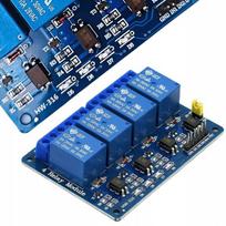Relės modulis Rosfix 4 kanalų – Optinė izoliacija, Suderinamas su Arduino, Darbinė įtampa 12V