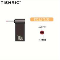 TISHRIC 100W PD Greitas Įkrovimas USB-C į DC Adapteris , DC 3,5 x 1,35