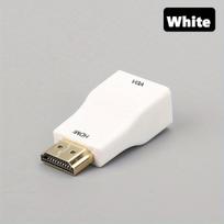 HDTV į VGA adapteris konverter’is 1080P kompiuteriams ,  Baltas