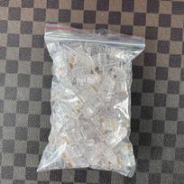 50/100 vnt. RJ45 Ethernet kabelio jungtys kištukai , 100vnt/maišelis