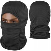Balaclava su šaliku, Dominator Urban Combat, Microfleece, Juoda