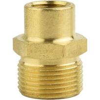 Adapteris M22–1/4" – Žalvarinis, Greitas prijungimas, Vidinis skersmuo 14 mm