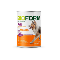 BIO FORM High Premium Dog Patè with Pork konservai šunims, Svoris 400 g