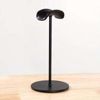 Aliuminio ausinių stovas, universalus laikiklis, 24.51 cm aukščio. ,  Juoda