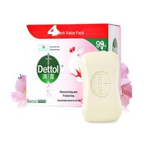Dettol Healthy Antibacterial Bar Soap 115g x 4 bars, 3-pack (12 bars total)