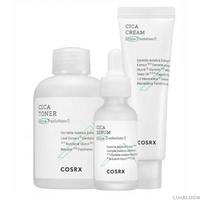 COSRX Pure Fit Cica raminamasis rinkinys (Tonikas 150ml + Serumas 30ml + Kremas 50ml) (+Nemokama dovana)
