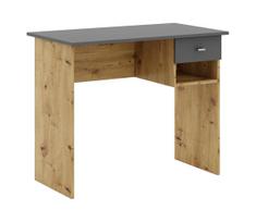 Rašomasis stalas RICO ąžuolas artisan/pilka