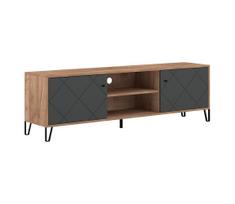 TV staliukas SULA ąžuolas craft/juoda