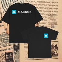 Nauji MAERSK Transporto Logotipo Marškinėliai Juokingi Dydis S iki 5XL S