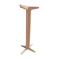Chime Stand Wooden Multipurpose Easy to Assemble Gong Stand Wind Chime Wood Stand for Yoga Tea Room Classroom Tabletop Bedroom