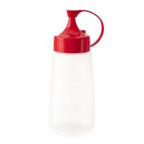 Butelis su dozatoriumi ir dangteliu / dozatoriaus padažo talpykla 340 ml