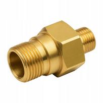 Pakaitinė dalis aukšto slėgio plovimo adapteris Kärcher – Žalvarinis, EASY!Lock TR22M–1/4M, Atsparus korozijai