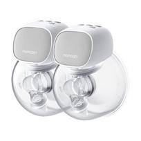 Dvigubas belaidis elektrinis pientraukis Momcozy S9 Pro Silver