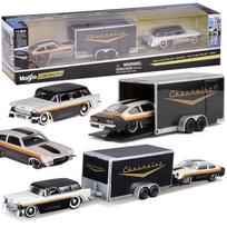 Maisto Licencijuoti metaliniai automobiliai Chevrolet Nomad 1955 ir Vega 1971
