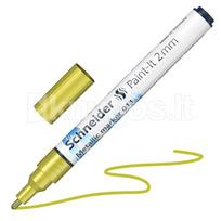 Žymeklis Paint-lt 011 2mm  metal.geltonas
