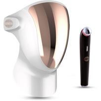 PALSAR7 Exclusive Set Professional LED Mask & Galvanic Iron rinkinys sumažinta kaina White/Gold