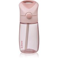 B.Box Junior vaikiška gertuvė su šiaudeliu Blush Crush 380 ml