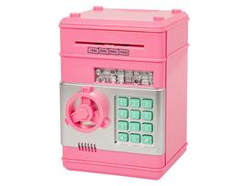 Seifas su elektronine spyna SB-06 rožinė