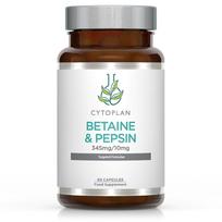 CYTOPLAN, Betainas ir pepsinas 345 mg/10 mg., 60 kapsulių