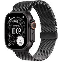 Apple Watch Ultra 3, GPS + Cellular, Titanium, Black Milanese Band (L) - 49mm MF1T4QP/A
