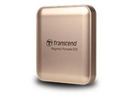 TRANSCEND 2TB External SSD ESD420G USB 20Gbps Type C Magsafe Gold