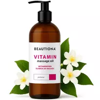Beautiona Vitamin, vitaminizuotas masažo aliejus su jazminu, 500 ml