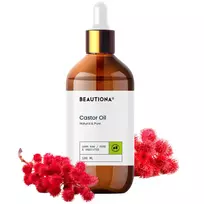 Natūralus ricinos aliejus su pipete 100 ml