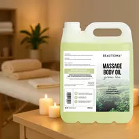 Beautiona žalios arbatos kvapo masažo aliejus  – 5000 ml