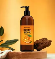 Beautiona Orange, apelsinų kvapo masažo aliejus, 500 ml