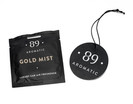 AROMATIC89 Aromatic 89 kabinamas popierinis oro gaiviklis Gold mist