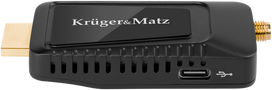 KRUGER & MATZ mini Imtuvas DVB-T2 H.265 HEVC KM9998
