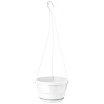 FORM PLASTIC Gėlių vazonas pakabinamas 25cm Europa baltas