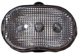 Priekinė lempa Azimut Oval 3LED su elementais