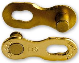 Grandinės sujungimas KMC MissingLink 11R Ti-N Gold (2 pcs.)