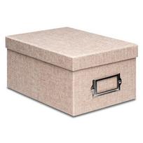 Photo box 10x15/700 Canvas, soft pink