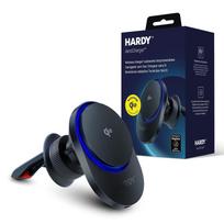 Car air vent holder 3mk Hardy AeroCharger 15W Qi2/MagSafe - black