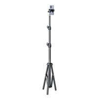 Wozinsky WRLD-00Y1S tripod durable carbon steel tripod 1.7m matte - black