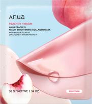 Anua - Brightening Collagen Mask - Peach 70 Niacin