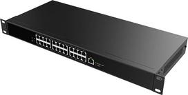 Fanvil PN24 network switch Unmanaged Fast Ethernet (10/100) Black
