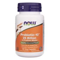 Now Foods Probiotic-10, 25 milijardai - 50 Veg kapsulių
