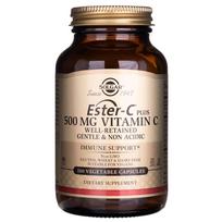 Solgar Ester-C plius vitaminas C 500 mg - 100 Veg kapsulių