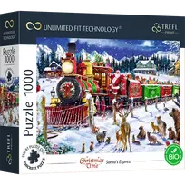 TREFL PRIME dėlionė „Kalėdų metas: Kalėdų Senelio ekspresas“, 1000 det.