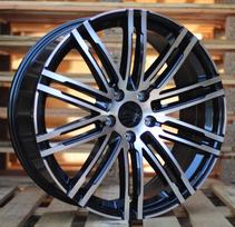 Ratlankis RACINGLINE B1026 R21x10 5x130 ET 50 CB 71.6 (Black Polished) (900 kg)